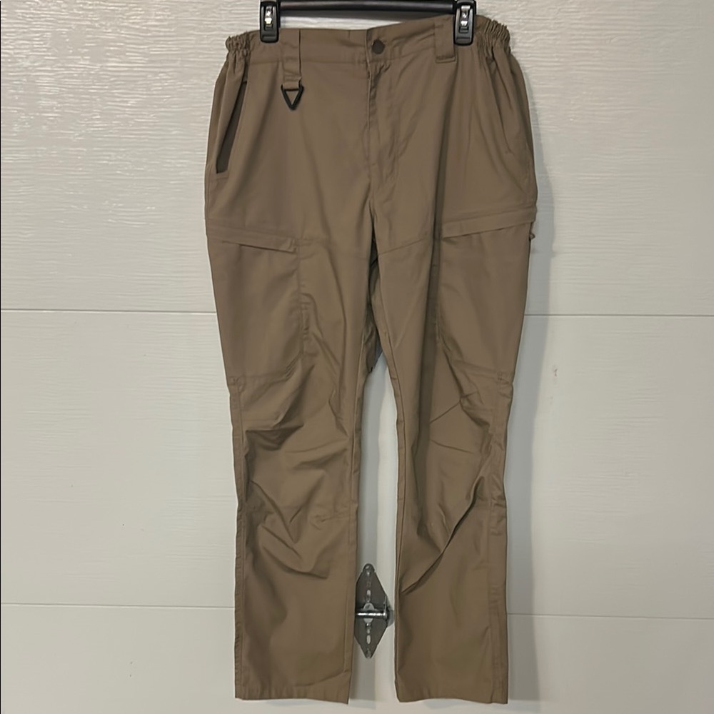 Men's Lightweight Tan Cargo Pants - Brand Flyplus